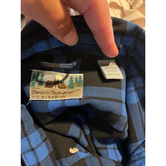 Vintage Pinnacle Performance mens large flannel - Picture 2 of 2